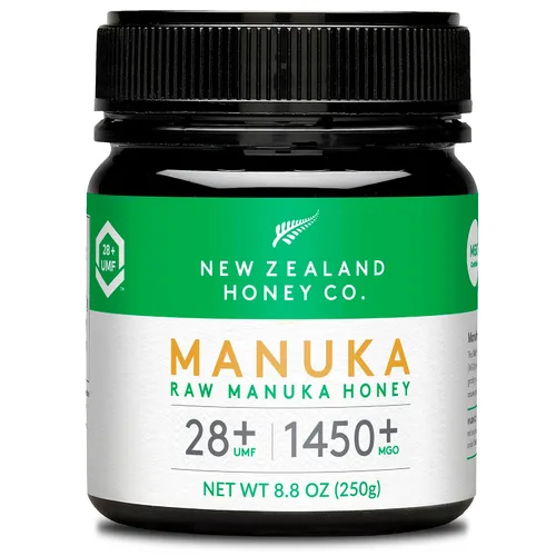 Vista 11 de New Zealand Honey Co. Miel de manuka cruda UMF 28+ MGO 1450+, certificado UMF / 4.4oz
