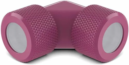 Vista 8 de PrimoChill 0.551 in Rígido SX 90 Grados Set de Montaje - Cobre Caramelo