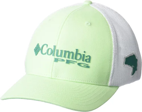 Vista 25 de Columbia Gorra de bola de malla Bandera antigua de malva/blanco/pescado