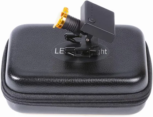 Vista 8 de NSKI Linterna frontal LED de 3 W con filtro, tipo clip de plástico para lupas