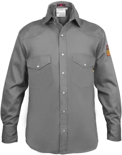 Vista 12 de Camisa resistente a llamas FR para soldadura - 100% C - 9 onzas