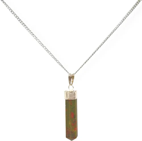Vista 17 de Wholesalegemshop GEMSCITE - Collar con colgante de cristal curativo, protección de energía negativa, limpiador natural para el estrés, piedra