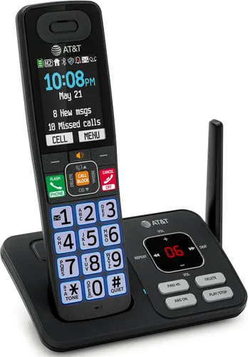 Vista 18 de Teléfono inalámbrico AT&T con sistema de contestador — BL108