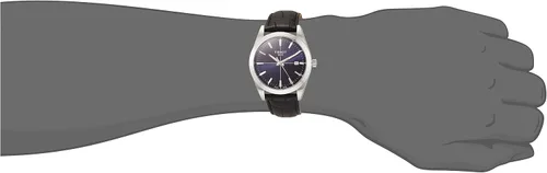 Vista 2 de Tissot Reloj de vestir de acero inoxidable de cuarzo caballero para hombre, color negro T1274101604101, Negro -, Movimiento de cuarzo