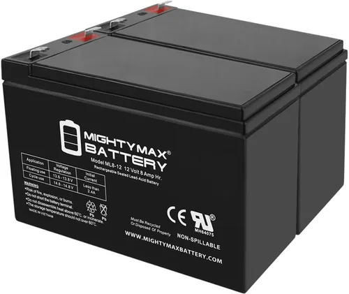 Vista 10 de ML8-12 - Batería SLA AGM recargable de 12 voltios, 8 Ah, con terminal F1