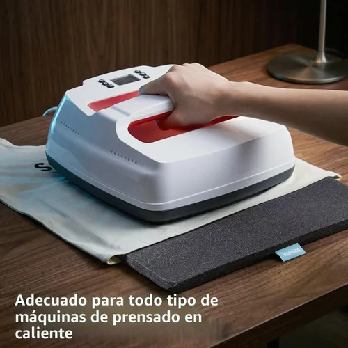 Vista 2 de WORKLION Alfombrilla de prensa térmica de 11 x 13 pulgadas: materiales resistentes al calor de doble cara, alfombrilla protectora resistente