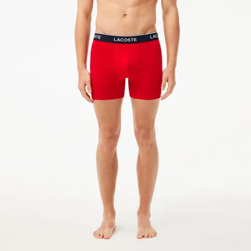 Vista 5 de Lacoste Paquete de 3 calzoncillos tipo bóxer para hombre
