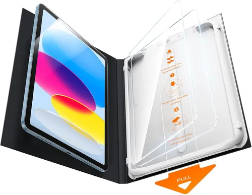 Vista 13 de SMARTDEVIL Protector de pantalla para iPad Air 5ª/4ª de 10.9 pulgadas (2022/2020), iPad Pro de 11 pulgadas (2022/2021/2020/2018) con marco de fácil