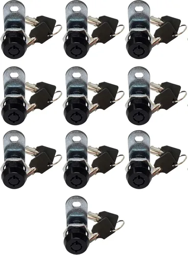 Vista 13 de Cerradura de leva tubular con llaves extraíbles.