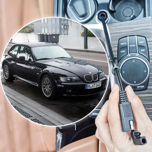 Vista 6 de Adaptador divisor para encendedor de cigarrillos BMW - Conector SAE a enchufe DIN para puerto de cargador de energía de coche