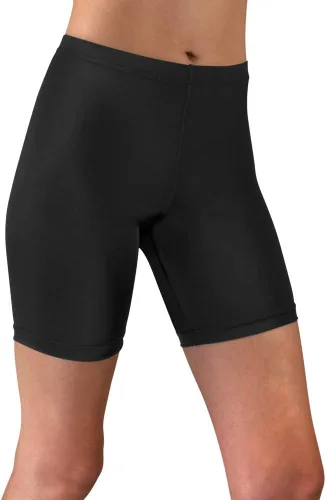 Vista 4 de Pantalones cortos de compresión para mujer, de la marca Aero Tech