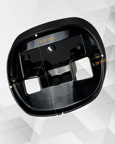 Vista 4 de Placa Base de Luz Trasera Negra, Placa Base de Luz Trasera Compatible con Harley Sportster Dyna Road King Electra Glide Ultra Classic Heritage