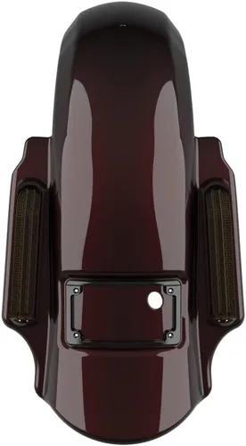 Vista 57 de Advanblack Dominator - Guardabarros trasero estirado para Harley Davidson Touring 2014+, deslizamiento de treet, Road Glide