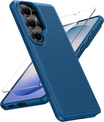 Vista 101 de FNTCASE for iPhone 17 Pro Case: Translucent Light Blue Slim Cases Compatible with MagSafe, Full Camera Protection & Tempered Glass Protector, 14FT