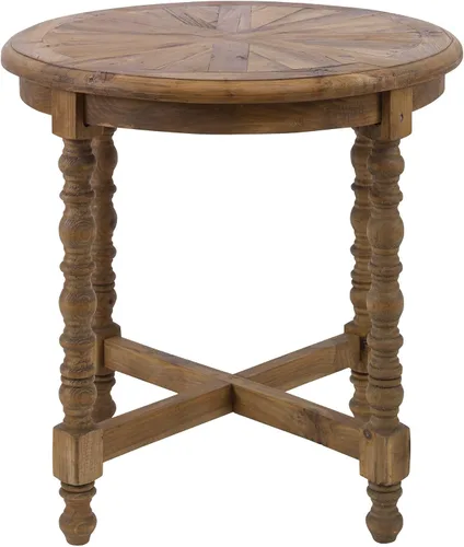 Vista 5 de Uttermost Samuelle - Mesa auxiliar de madera, color marrón