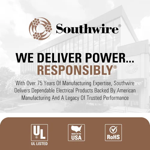Vista 7 de Southwire Romex marca Simpull cable sólido para interiores 12/2 con toma a tierra NMB, 15.24 m, carrete - SW# 28828222