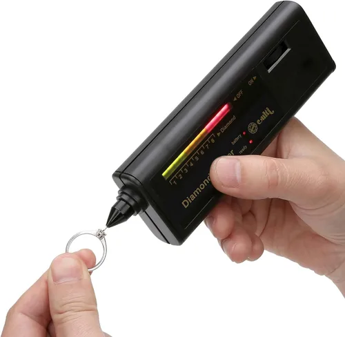 Vista 2 de Bolígrafo Probador de Diamantes Profesional, Instrumento Probador de Gemas de Joyería (Tipo DT)