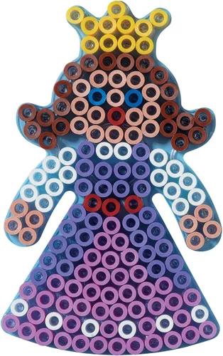 Vista 2 de Hama 8223 Maxi - Pegboard transparente - Princesa