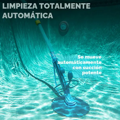 Vista 7 de Aspirador automático genérico Kreepy Krauly, limpia paredes escalonadas de piscinas de XtremepowerUS