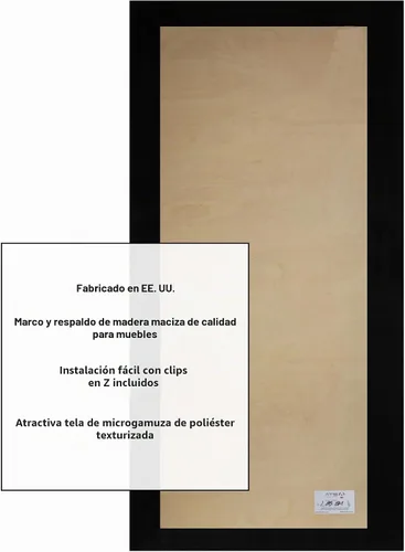 Vista 6 de ATS Acoustics Panel Acústico Microsuede 24" x 48" x 4" Borde Cuadrado (negro)
