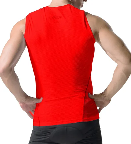 Vista 4 de Ropa interior sin mangas de alta absorción para hombre, ropa interior de secado rápido, chaleco ligero deportivo sin mangas