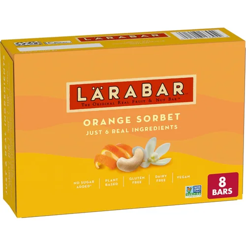 Vista 35 de Larabar Barra sin gluten, brownie de chispas de chocolate, barra de 1.6 onzas, barras sin gluten de alimentos integrales, aperitivos sin lácteos