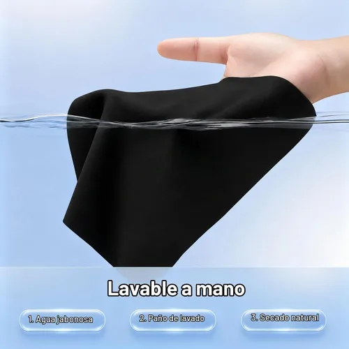 Vista 6 de Paquete de 2 paños de limpieza de microfibra de 13 pulgadas con protección de impresión de teclado de pantalla, accesorios protectores de teclado
