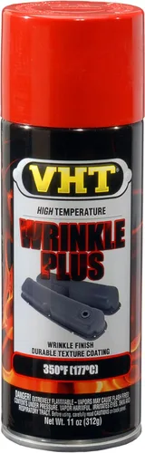 Vista 7 de Lata de pintura a prueba de llamas VHT, 11 oz, Negro