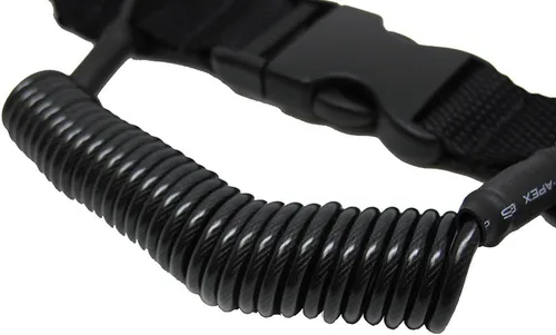 Vista 2 de Scuba Choice Buceo Deluxe Snappy - Cordón para cámara con clips resistentes