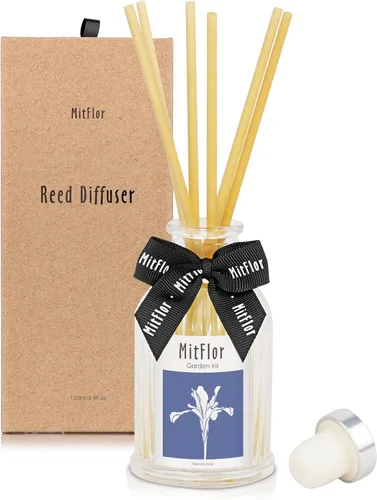 Vista 23 de MitFlor - Difusor de habitación, juego de difusor de varillas de ciprés de cedro con varillas de ratán natural, aromas refrescantes y limpios