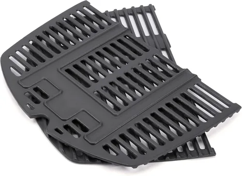 Vista 6 de 7644 Rejillas de parrilla para Weber Q100, Q1000, Q1200, Q120, Q1400, 516001, 516002, 50060001, 51010001, 51060001, piezas de parrilla de hierro