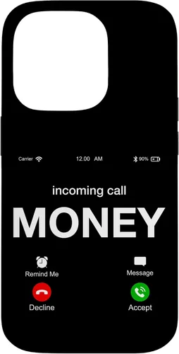 Vista 17 de Incoming Call Money is Calling Illustration Graphic Designs - Carcasa para iPhone 17
