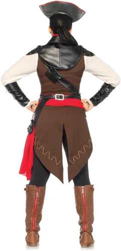 Vista 3 de Leg Avenue Disfraz de Assassin's Creed de 8 piezas Aveline Deluxe para mujer
