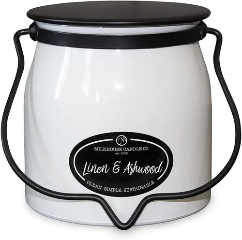 Vista 9 de Milkhouse Candle Company, Colección Creamery Glow - Vela perfumada de soja: Vela de lechera, Barn Dance, 14 oz Clean-Burning, Soy Wax, Cotton