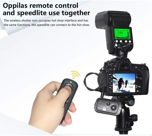 Vista 3 de Pixel Cámara Disparador Remoto Inalámbrico RW-DC0 para Nikon Z8 Z9 D3 D4 D5 D6 D800 D850 D800E D810A D810 D700 D500 D300 D300s D200 F100 F90 F90X F6