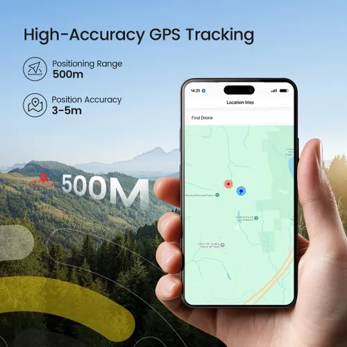 Vista 7 de Holy Stone Módulo de transmisión de identificación remota compatible con FAA, piezas de repuesto para drones GPS con cámara para adultos 4K, módulo