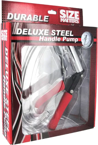 Vista 3 de Size Matters Deluxe - Bomba de acero para pene
