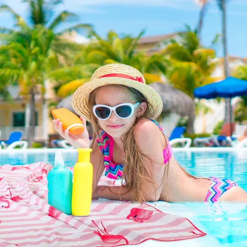 Vista 6 de Yahenda Paquete de 2 toallas de playa para niños de secado rápido para playa, piscina, baño, toalla para viajes, ducha, natación, campamento, 28 x