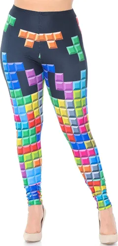 Vista 3 de World of Leggings - Leggings suaves y cremosos - Leggings y diseños premium para mujer de talla grande - de USA Fashion