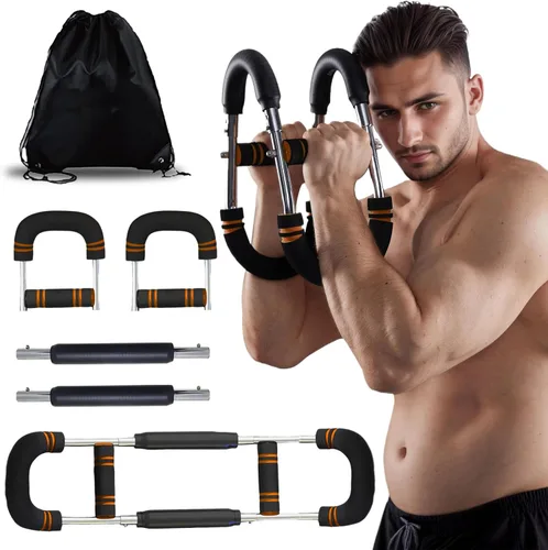 Vista 7 de Ultimate Twister Arm Trainer, Adjustable Chest Workout Equipment, Arm Trainer for Men, Chest Trainer for Men, Shoulder Muscle Training, Portable