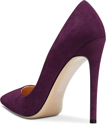 Vista 3 de NobleOnly Zapatos de tacón alto con punta puntiaguda para mujer, zapatos clásicos sexys y sexys para oficina