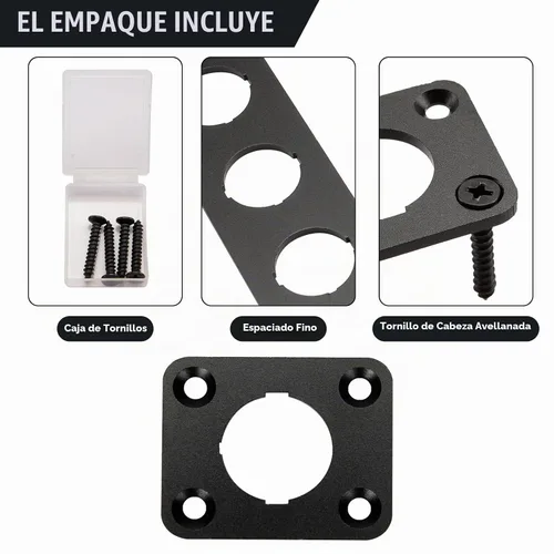 Vista 3 de Panel de interruptores, redondo de 12 voltios, panel de interruptores marinos de aluminio, impermeable, panel de interruptor basculante
