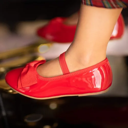 Vista 4 de Zapatos THEE BRON de vestir, planos, de ballet, Mary Jane, para niña pequeña