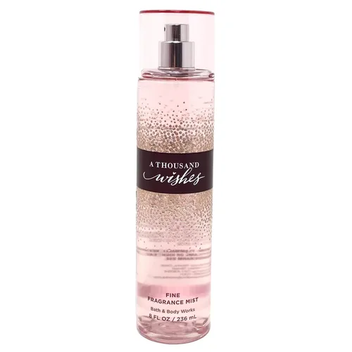 Vista 2 de A THOUSAND WISHES - Juego de regalo de lujo de 5 piezas, incluye niebla de fragancia fina, crema corporal de hidratación definitiva, gel de baño
