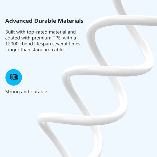 Vista 5 de Cable USB C a Lightning, paquete de 5 unidades de 6 pies [certificado Apple MFi] Cargador rápido para iPhone de carga rápida tipo C a cable