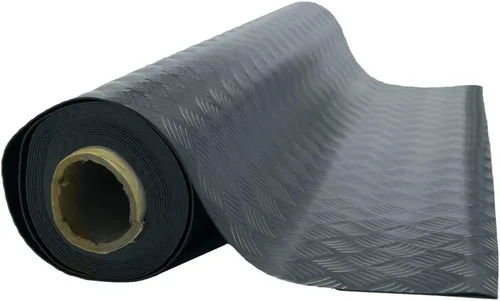 Vista 4 de Rubber Cal - Tapete para piso Diamond Grip