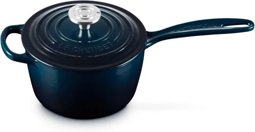Vista 29 de Le Creuset Cacerola Signature de hierro fundido esmaltado, 1.75 cuartos de galón., Artichaut