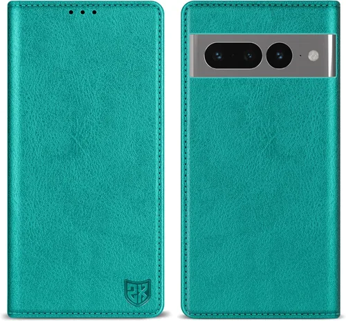Vista 33 de ZZXX - Funda tipo cartera para Google Pixel 7, magnética fuerte de 6.3 Negro
