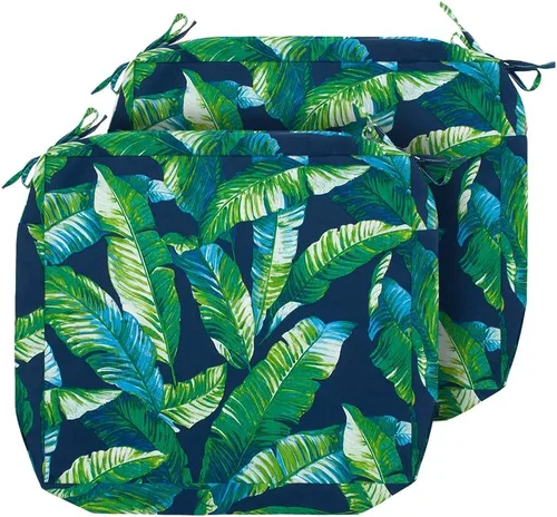 Vista 16 de Magpie Fabrics - Juego de fundas para cojines de patio de 2 (solo funda de repuesto, sin inserto!), Funda impermeable para silla de asiento profundo