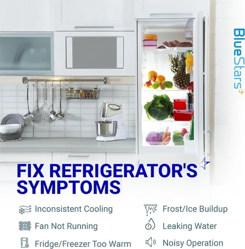 Vista 6 de BlueStars Motor de ventilador evaporador de refrigerador 2315539 actualizado – Compatible con refrigeradores Whirlpool y Kenmore – Reemplaza